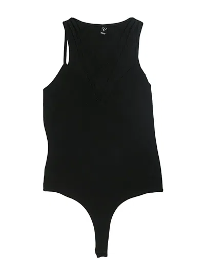 Pre-owned Windsor Bodysuit In Black