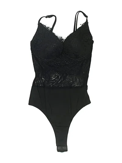 Pre-owned Windsor Bodysuit In Black
