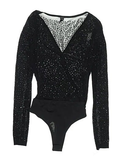 Pre-owned Windsor Bodysuit In Black