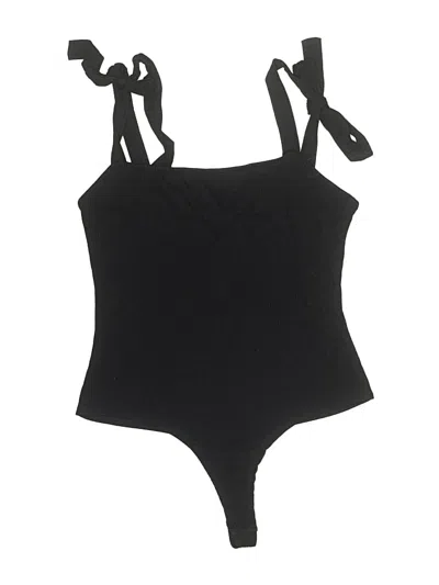 Pre-owned Windsor Bodysuit In Black