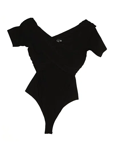 Pre-owned Windsor Bodysuit In Black