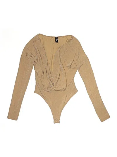 Pre-owned Windsor Bodysuit In Brown