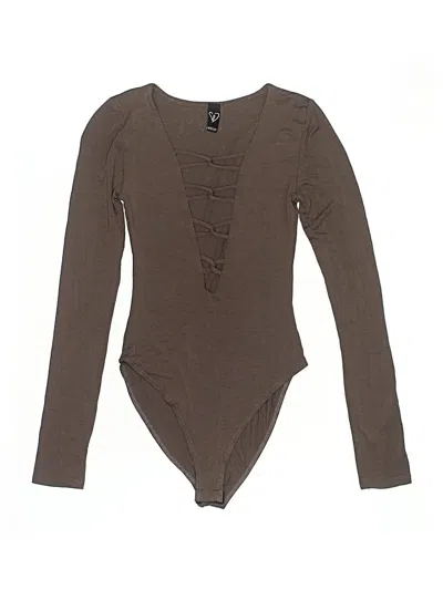 Pre-owned Windsor Bodysuit In Brown