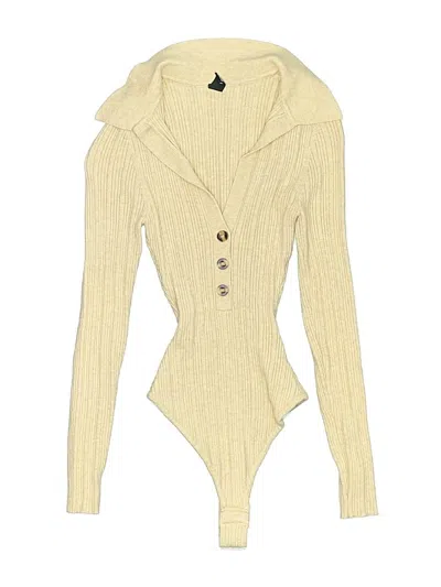 Pre-owned Windsor Bodysuit In Brown