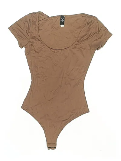 Pre-owned Windsor Bodysuit In Brown