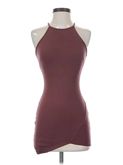 Pre-owned Windsor Bodysuit In Burgundy