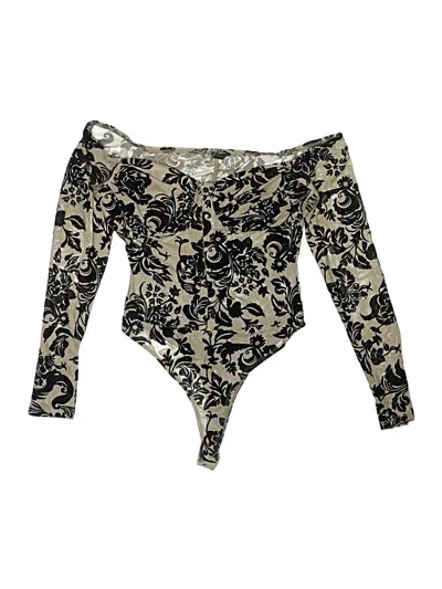 Pre-owned Windsor Bodysuit In Gold