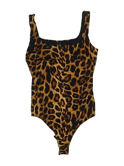 Pre-owned Windsor Bodysuit In Gold