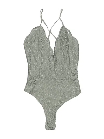 Pre-owned Windsor Bodysuit In Gray