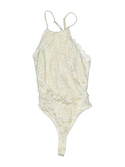 Pre-owned Windsor Bodysuit In Ivory