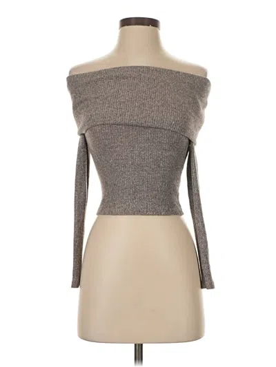 Pre-owned Windsor Cardigan Sweater In Gray