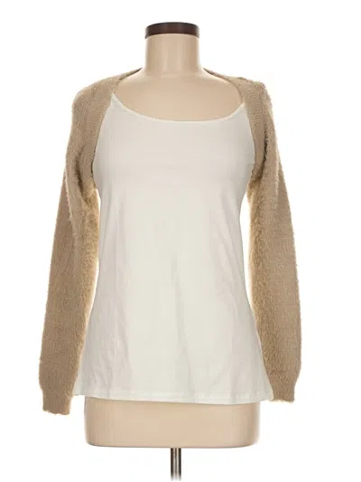 Pre-owned Windsor Cardigan Sweater In Ivory