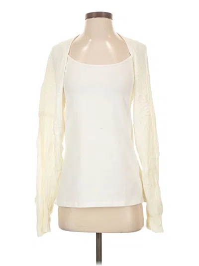Pre-owned Windsor Cardigan Sweater In Ivory