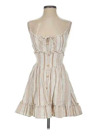 Pre-owned Windsor Casual Dress In Tan