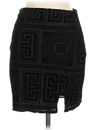 Pre-owned Windsor Casual Skirt In Black