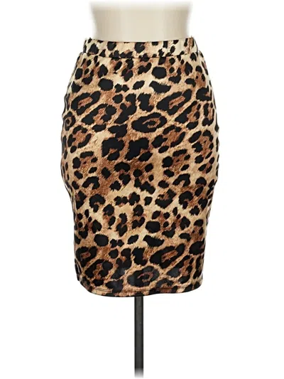 Pre-owned Windsor Casual Skirt In Brown