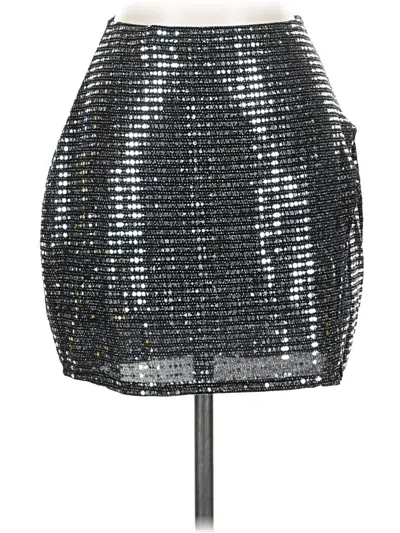 Pre-owned Windsor Casual Skirt In Silver
