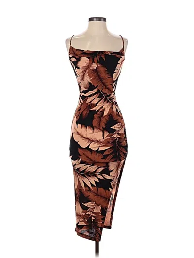 Pre-owned Windsor Cocktail Dress In Brown