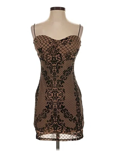 Pre-owned Windsor Cocktail Dress In Brown