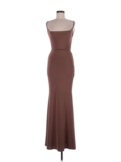 Pre-owned Windsor Cocktail Dress In Brown