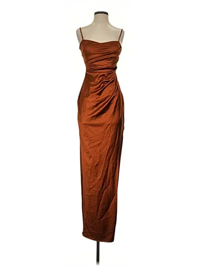 Pre-owned Windsor Cocktail Dress In Brown