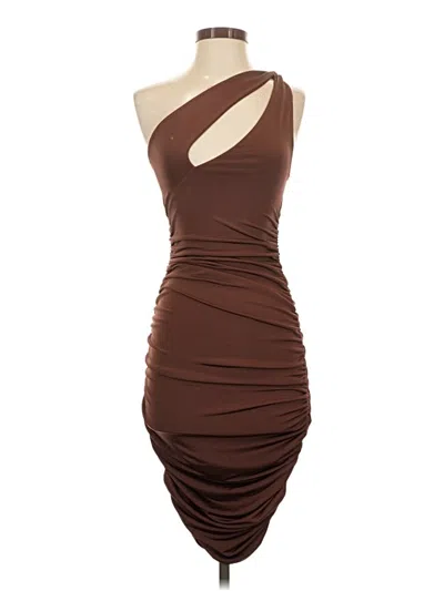 Pre-owned Windsor Cocktail Dress In Brown