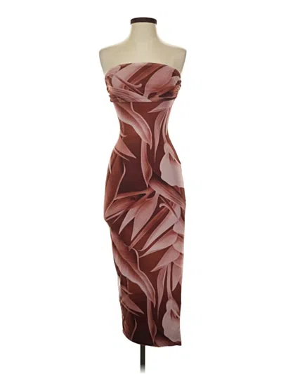 Pre-owned Windsor Cocktail Dress In Brown