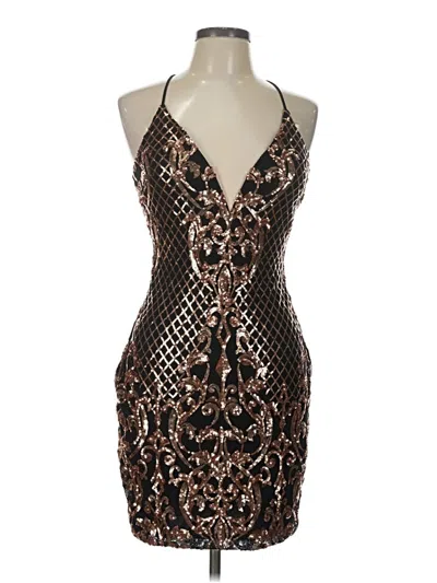 Pre-owned Windsor Cocktail Dress In Brown