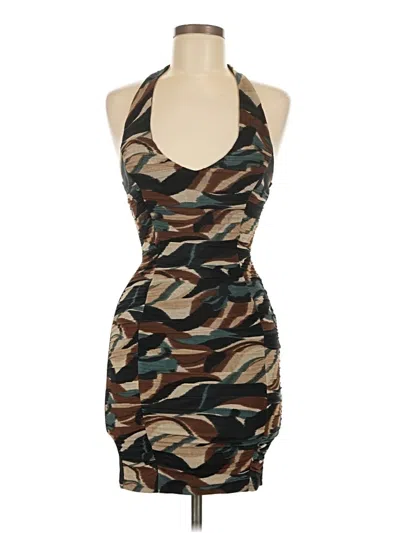 Pre-owned Windsor Cocktail Dress In Brown