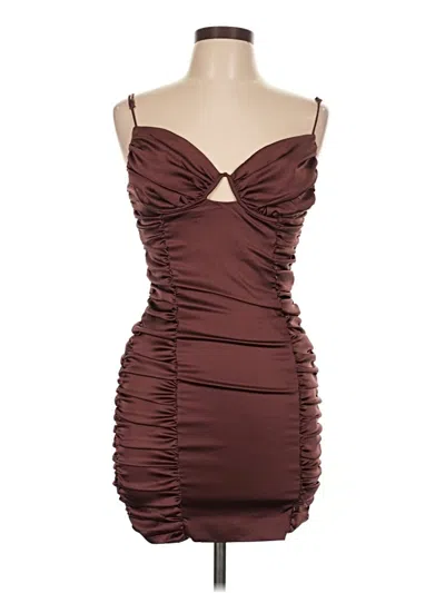 Pre-owned Windsor Cocktail Dress In Brown