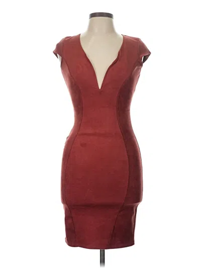 Pre-owned Windsor Cocktail Dress In Burgundy