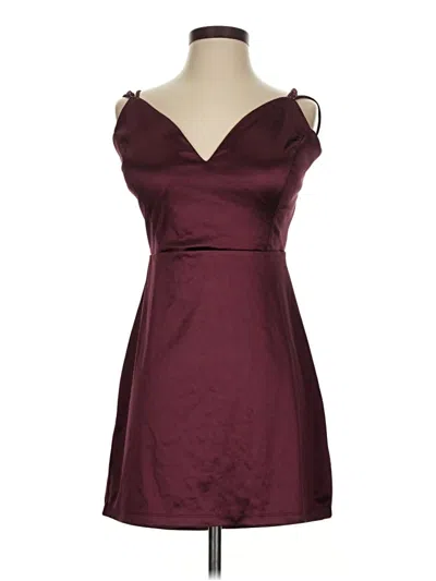 Pre-owned Windsor Cocktail Dress In Burgundy