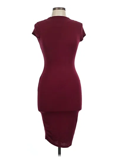 Pre-owned Windsor Cocktail Dress In Burgundy