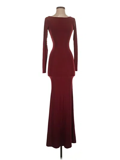 Pre-owned Windsor Cocktail Dress In Burgundy