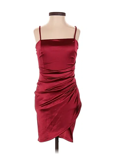 Pre-owned Windsor Cocktail Dress In Burgundy