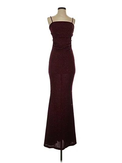 Pre-owned Windsor Cocktail Dress In Burgundy