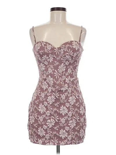 Pre-owned Windsor Cocktail Dress In Burgundy
