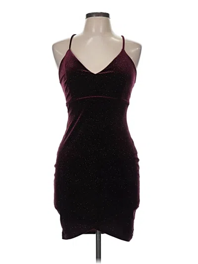 Pre-owned Windsor Cocktail Dress In Burgundy