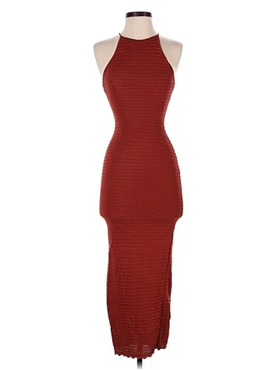Pre-owned Windsor Cocktail Dress In Burgundy