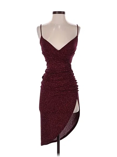 Pre-owned Windsor Cocktail Dress In Burgundy