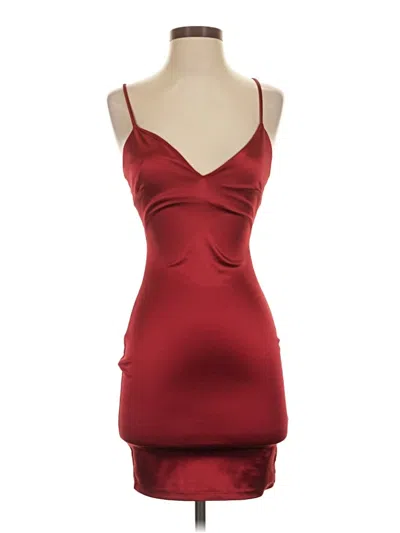 Pre-owned Windsor Cocktail Dress In Burgundy