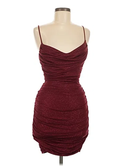 Pre-owned Windsor Cocktail Dress In Burgundy