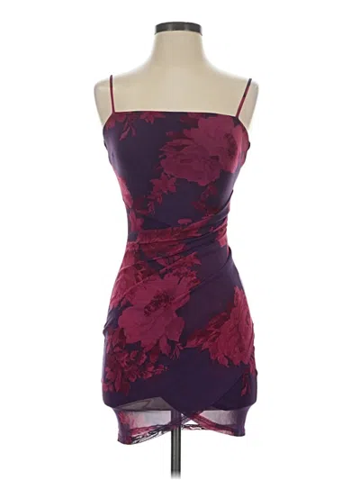 Pre-owned Windsor Cocktail Dress In Burgundy