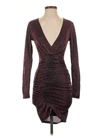 Pre-owned Windsor Cocktail Dress In Burgundy