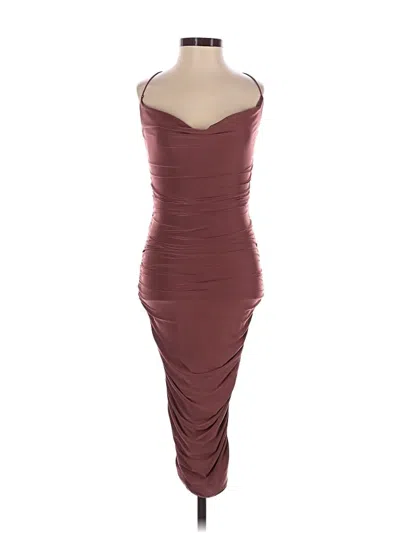 Pre-owned Windsor Cocktail Dress In Burgundy