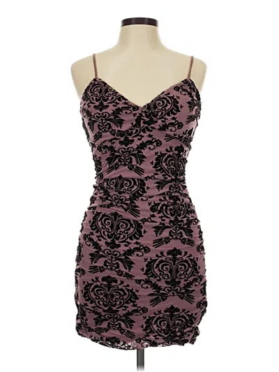 Pre-owned Windsor Cocktail Dress In Burgundy