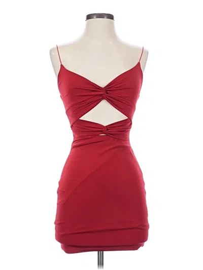Pre-owned Windsor Cocktail Dress In Burgundy