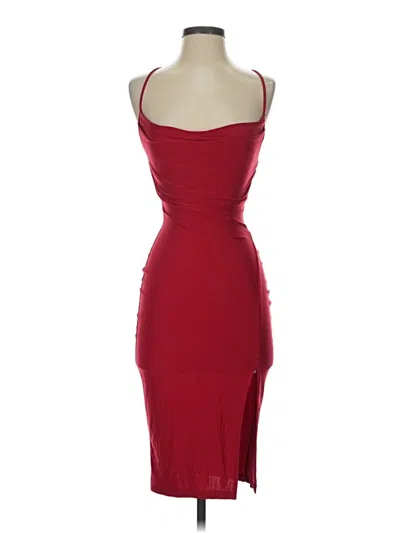 Pre-owned Windsor Cocktail Dress In Burgundy