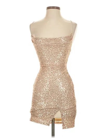 Pre-owned Windsor Cocktail Dress In Gold