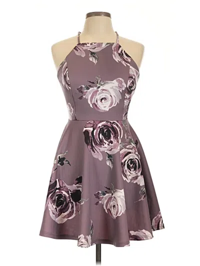Pre-owned Windsor Cocktail Dress In Gray